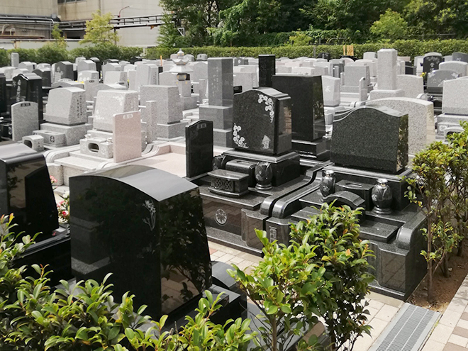 公園墓地ならしのガーデンパークの一般墓